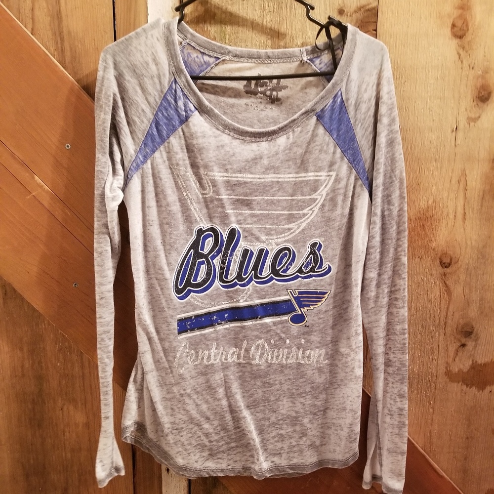 Super Soft Long Sleeve STL Blues shirt